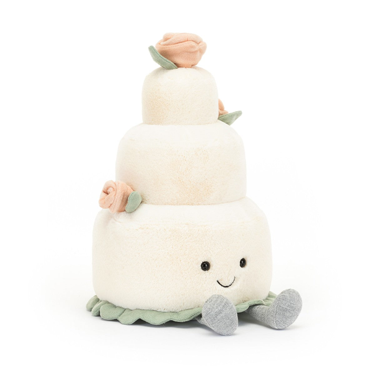 Jellycat Fun, Amuseable Love bryllupskage, 28 cm