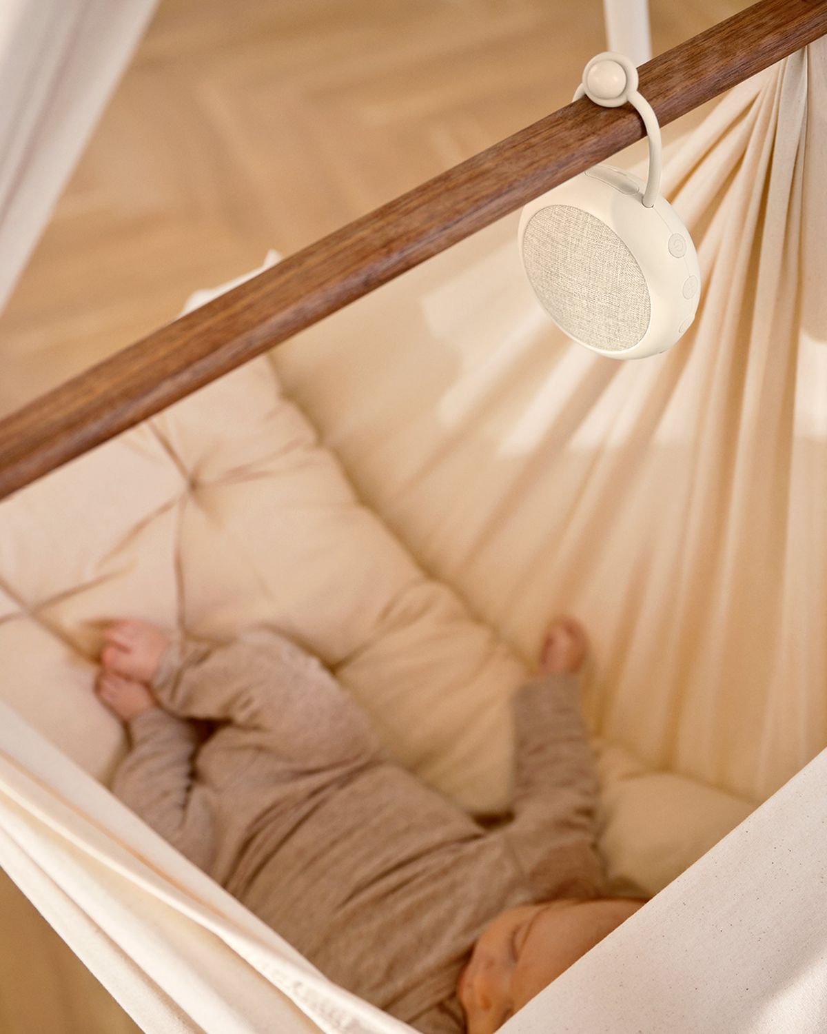 Moonboon White noise speaker, Cream white