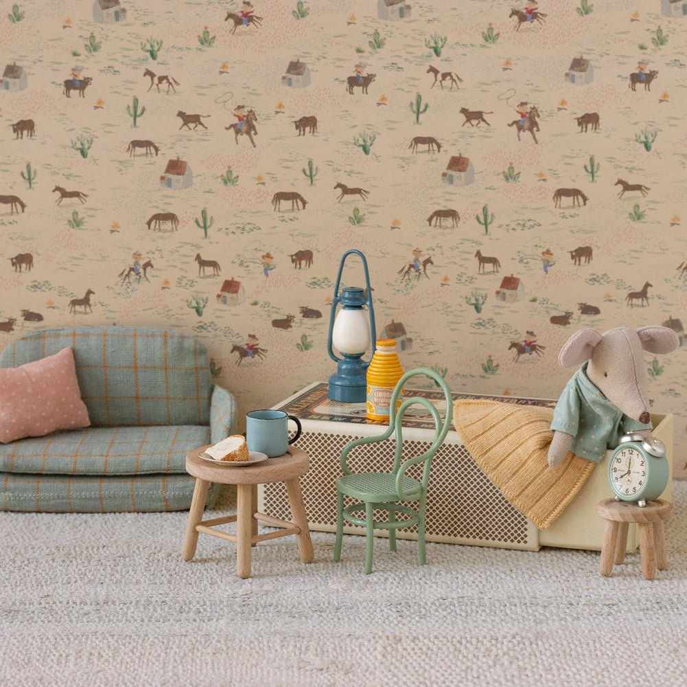 Maileg Vintagestol, Mus, Mint