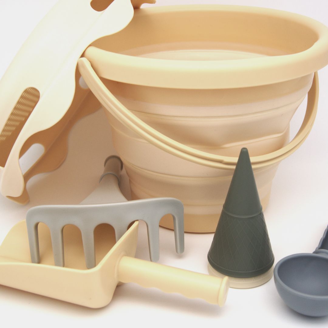 Compactoys 7in1 sandlegetøj, Beige