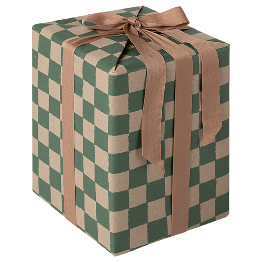 Maileg Gavepapir, 10 m - Tern - Grøn