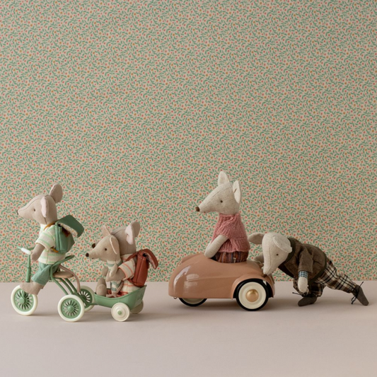 Maileg Cykel, mus - Grøn