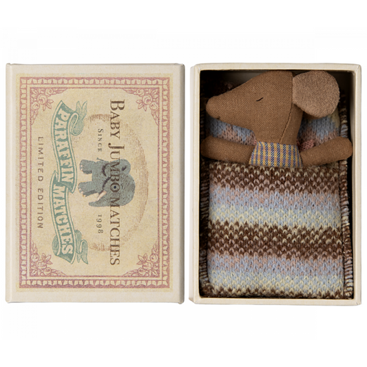 Maileg Sleepy/wakey mus - Rosa