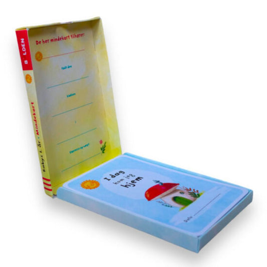 Bolden Babys første år – Mindekort