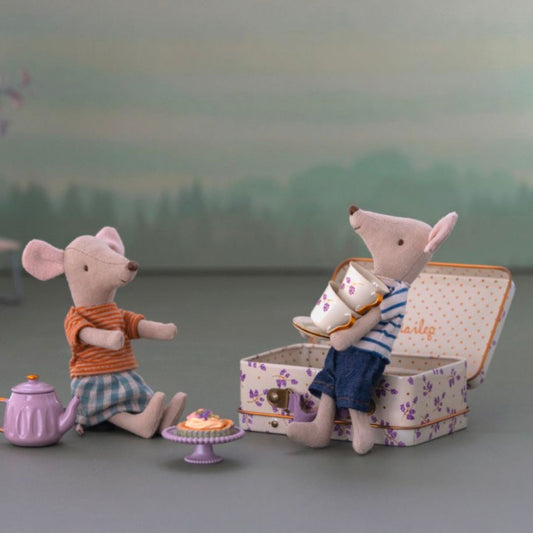 Maileg Eftermiddags hygge, Mus - Lilla Madelaine