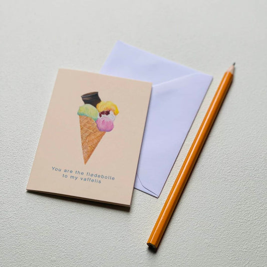 All by Voss kort A7, Vaffelis