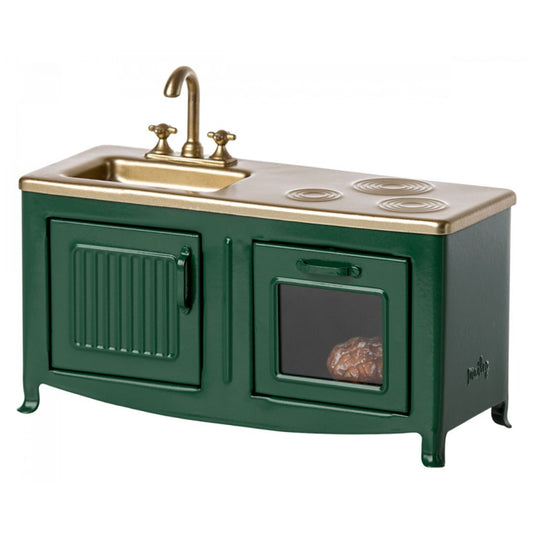 Maileg Køkken, Mus - Mørk grøn