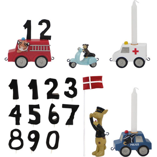 Kids by Friis fødselsdagstog, Biler