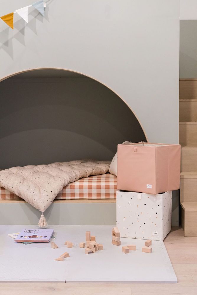 3 Sprouts opbevaringskasse, terrazzo/ler