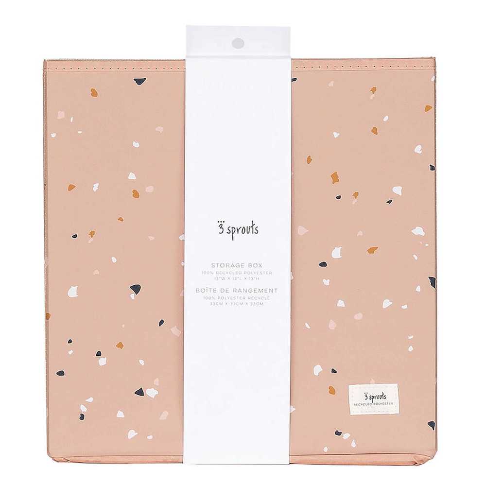 3 Sprouts opbevaringskasse, terrazzo/ler