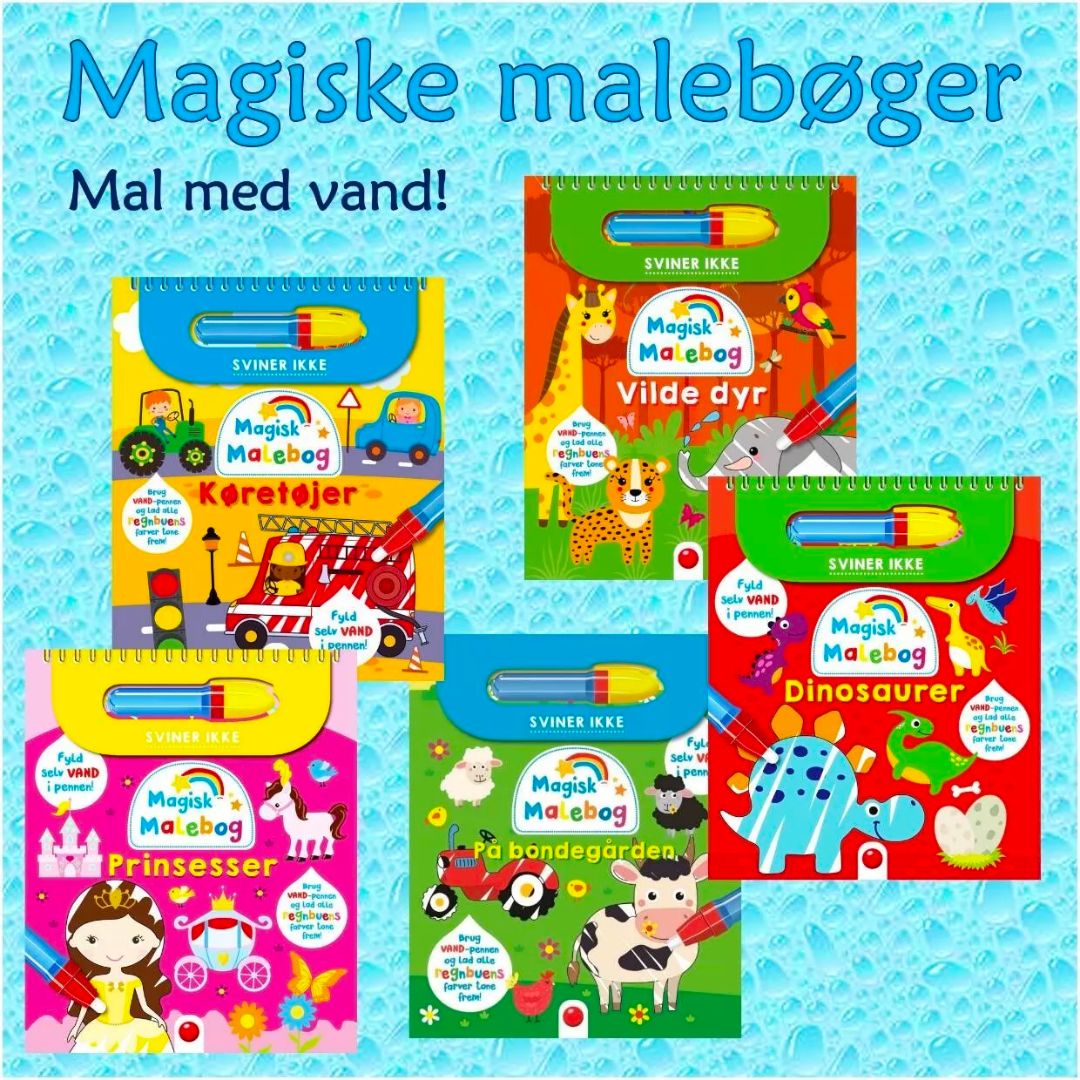 Bolden Magisk malebog - Køretøjer