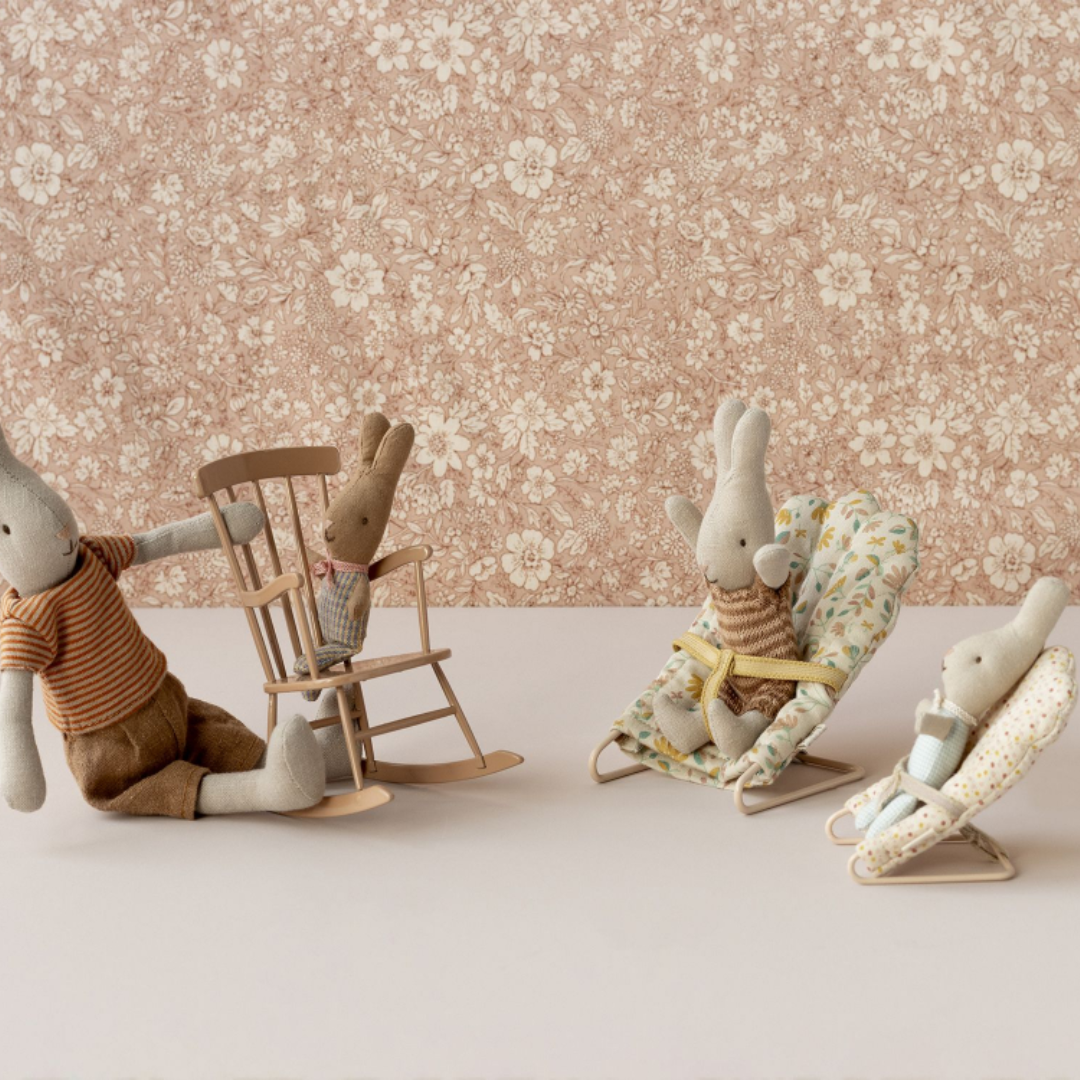 Maileg Kanin, My - Lyseblå tern