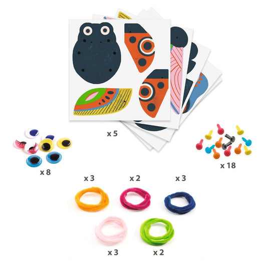 Djeco Kreativ 3D, Insekter