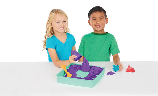 Kinetic Sand Sandbox Set - Purple