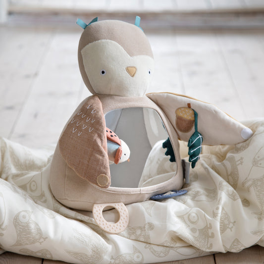 Sebra Aktivitetslegetøj, uglen Blinky