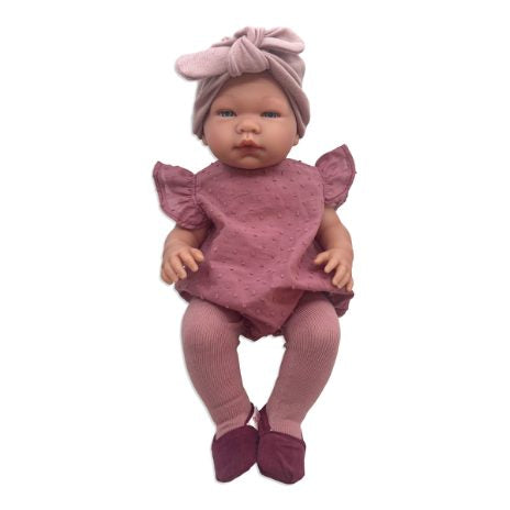 Asi Dukketøj blød hovedbeklædning - rosa