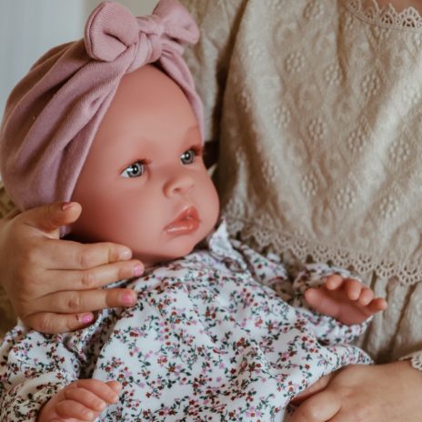 Asi Dukketøj blød hovedbeklædning - rosa