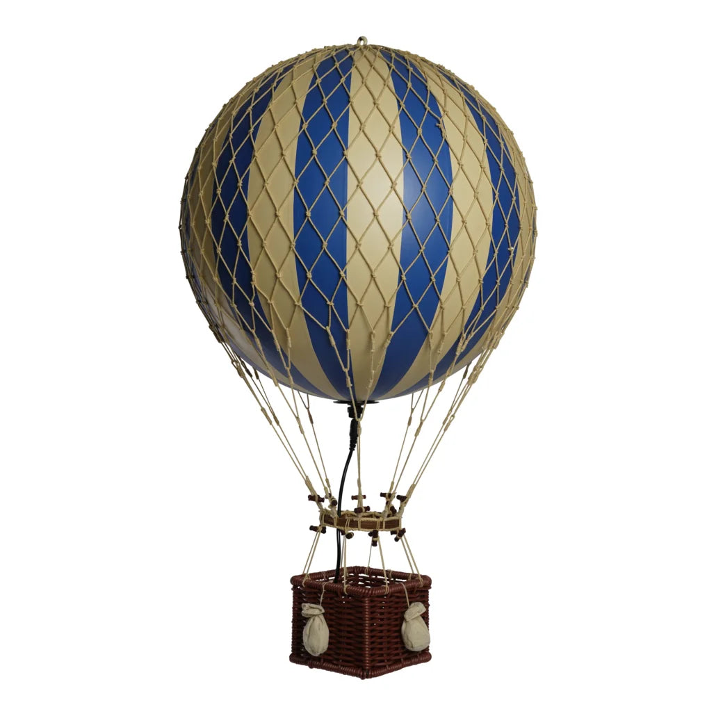 Authentic Models Royal Aero luftballon, 32cm. - Blue - LED lys