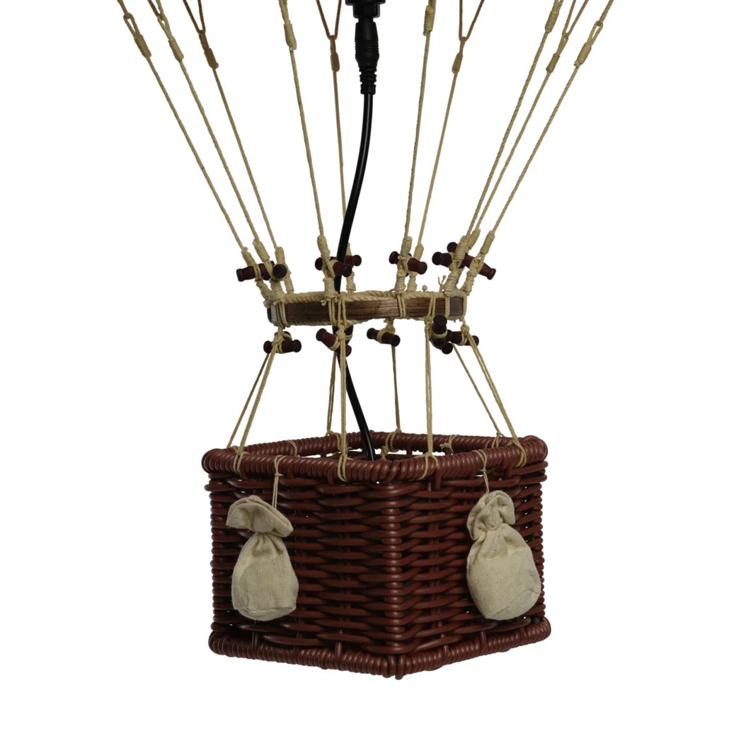 Authentic Models Royal Aero luftballon, 32cm. - Rainbow - LED lys