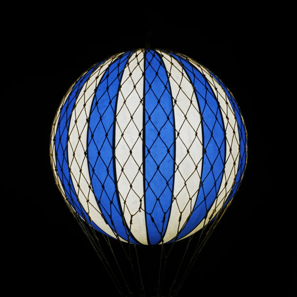 Authentic Models luftballon 42cm, blue - LED lys