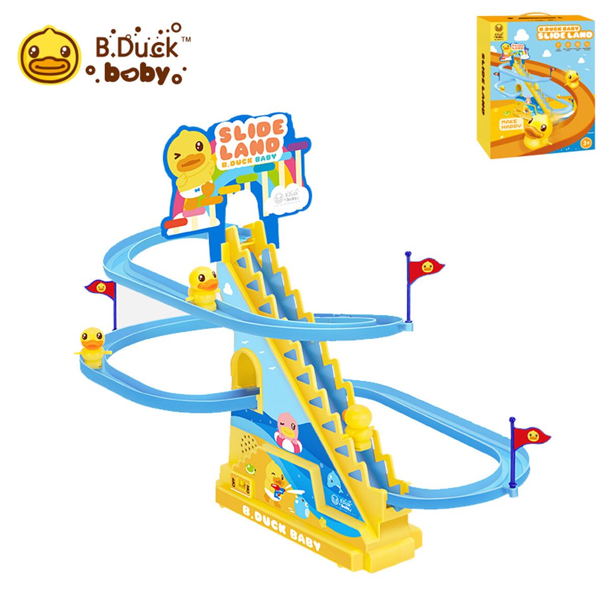 B.Duck Baby slide land