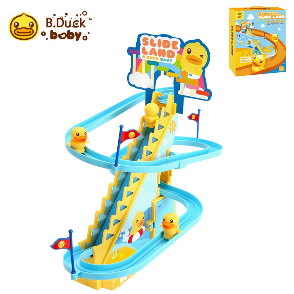 B.Duck Baby slide land
