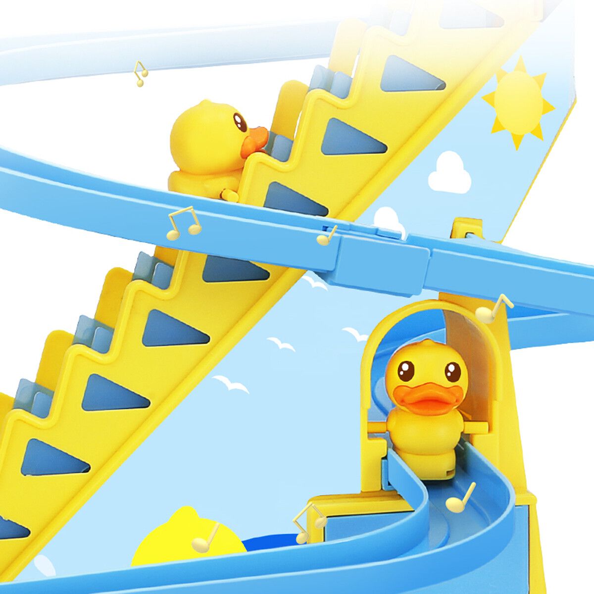 B.Duck Baby slide land