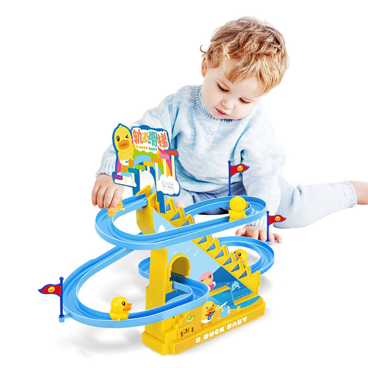B.Duck Baby slide land