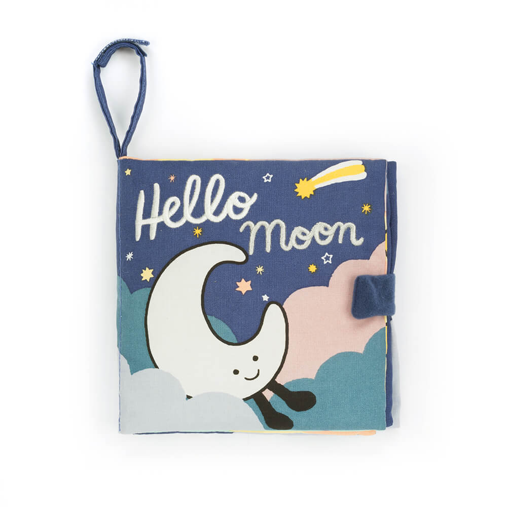 Baby Jellycat Stofbog, Hallo Moon