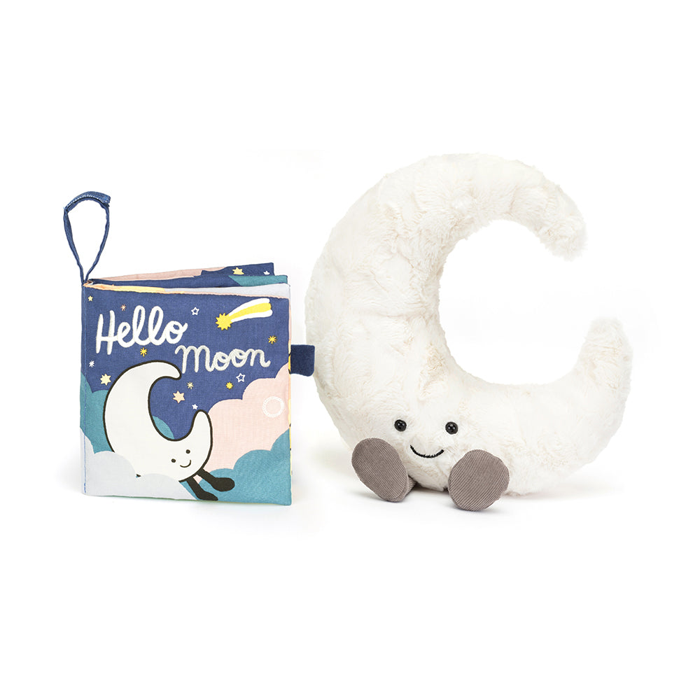 Baby Jellycat Stofbog, Hallo Moon