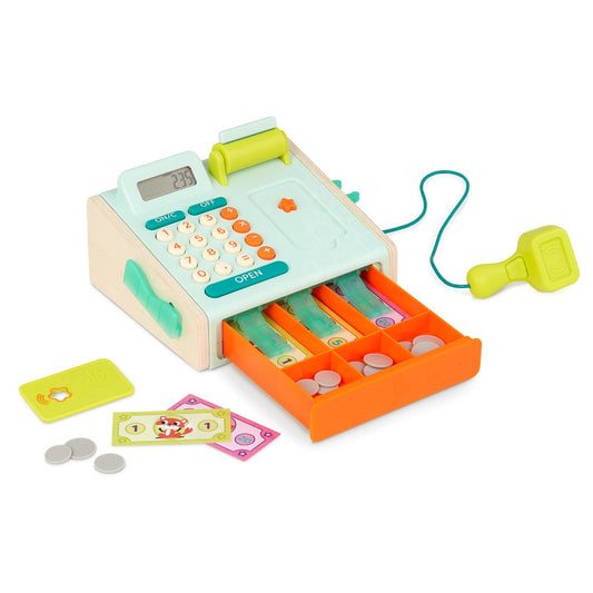 B. Toys Kasseapparat i træ