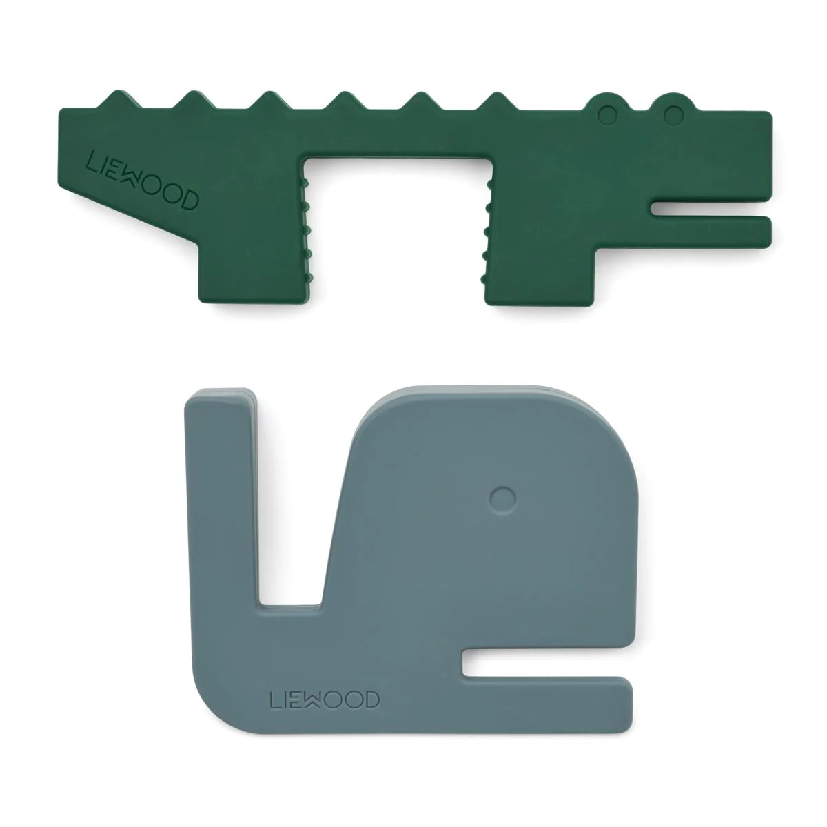 Liewood Bjarke dørstopper 2-pak, Whale blue/Garden green