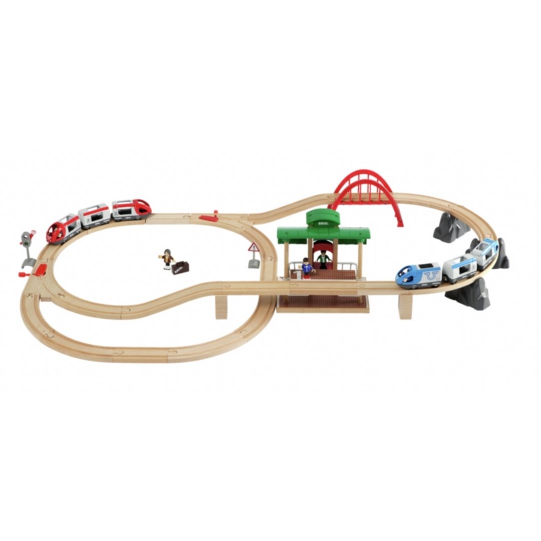 Brio Togbane, stor, på rejse