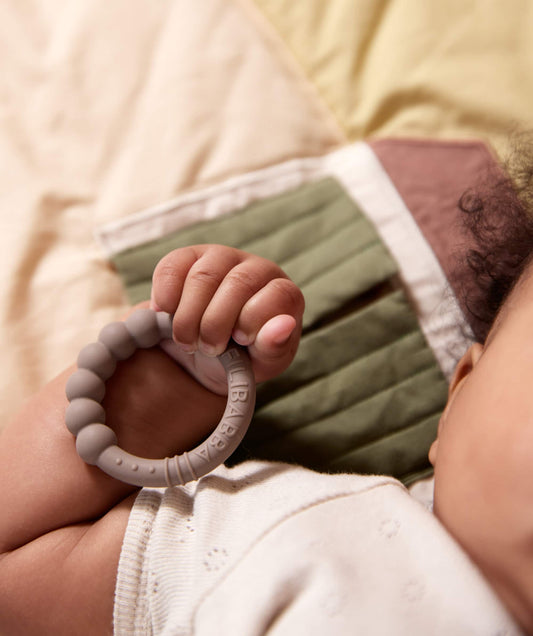 Filibabba 2pk Silikone bidering, grey/green