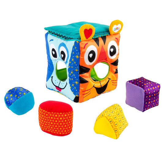 Lamaze Blød puttekasse dyremotiver