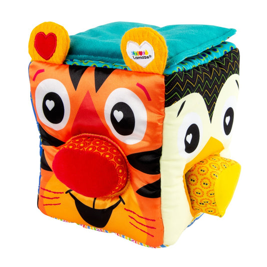 Lamaze Blød puttekasse dyremotiver