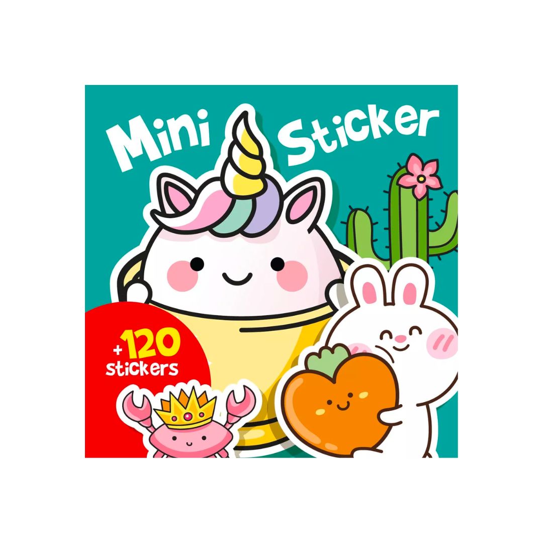 Bolden Mini stickers bog - Mange