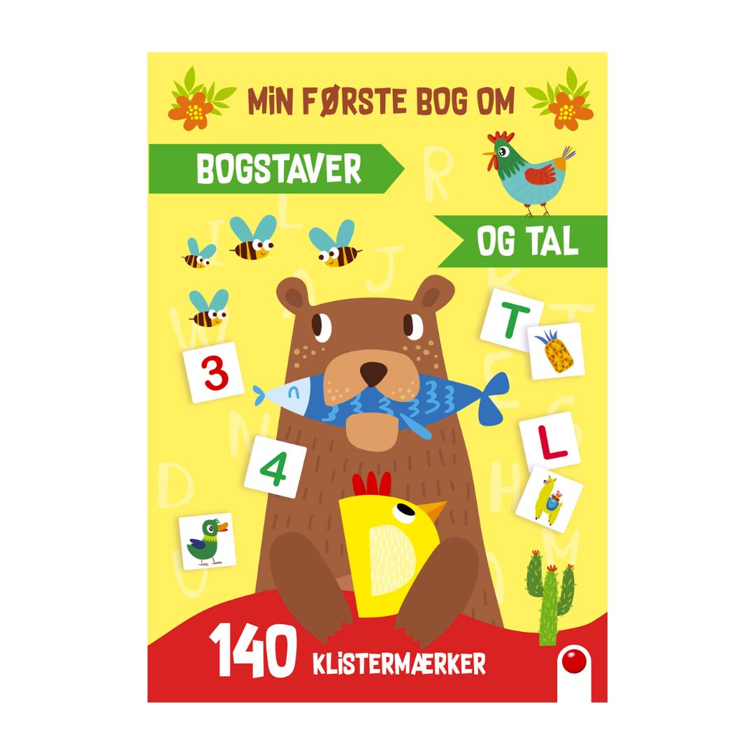 Bog Min første bog om bogstaver og tal - Bjørn