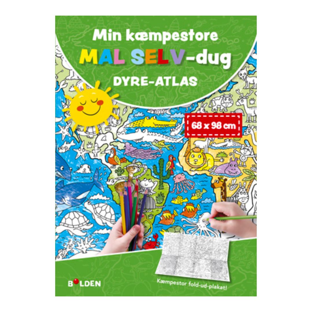 Min kæmpestore mal selv-dug: DYRE-ATLAS