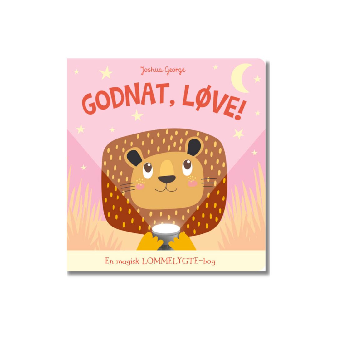 Bog Godnat, Løve! – en magisk lommelygte-bog