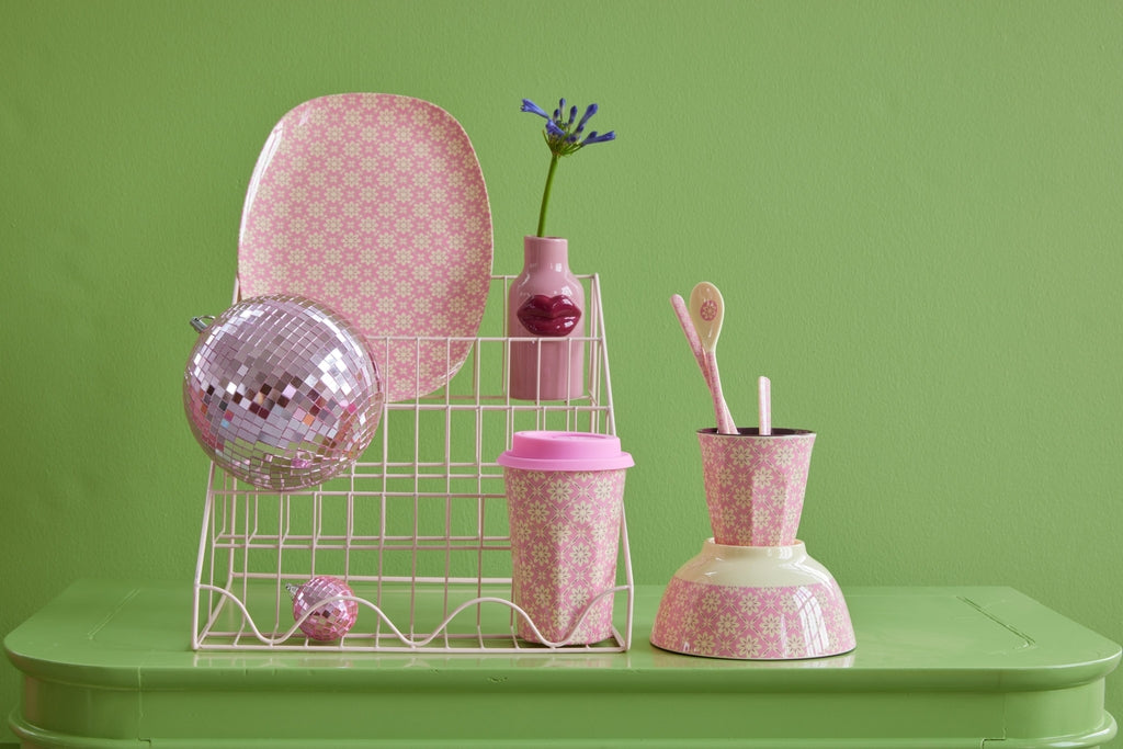 Rice Mellem discokugle - Pink