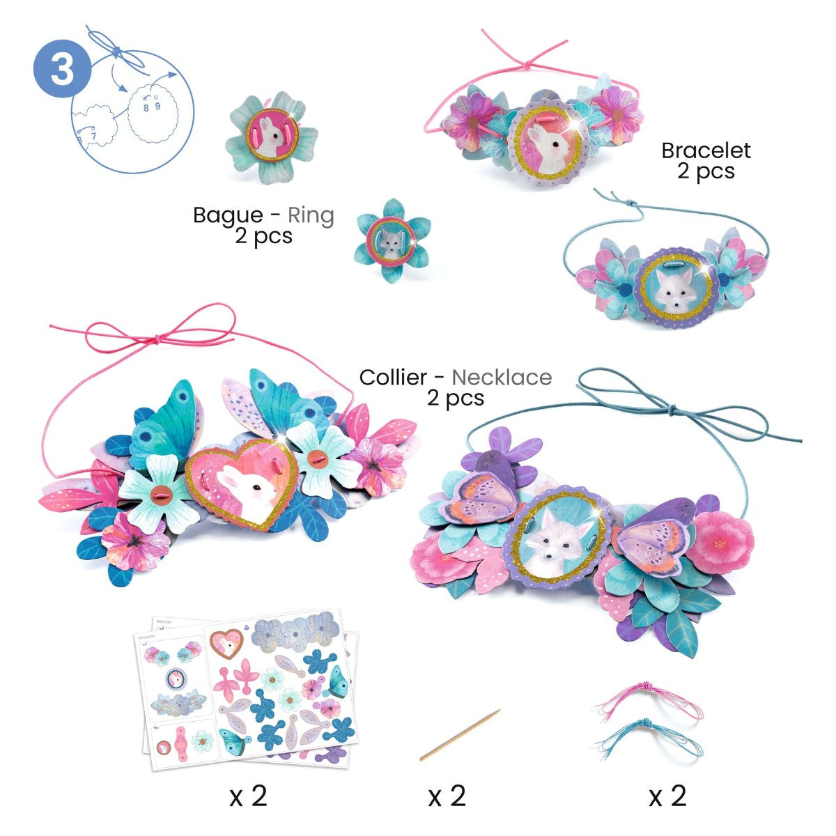 Djeco DIY - Prinsesse aktiviteter