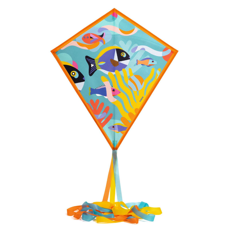 Drage med flot motiv af havets dyr.