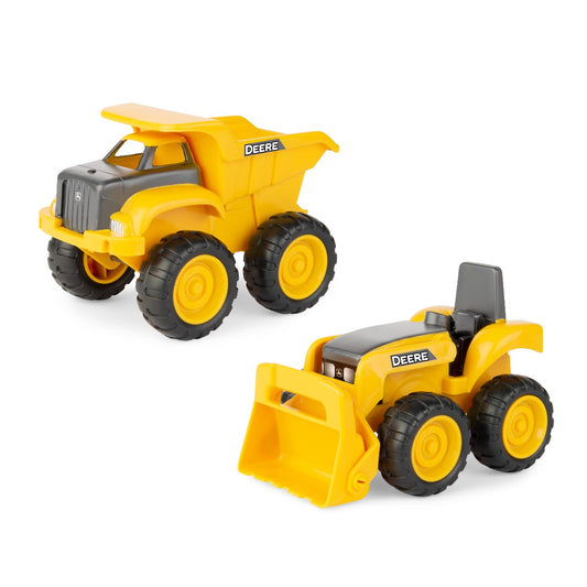 John Deere Dumb truck og traktor, gule