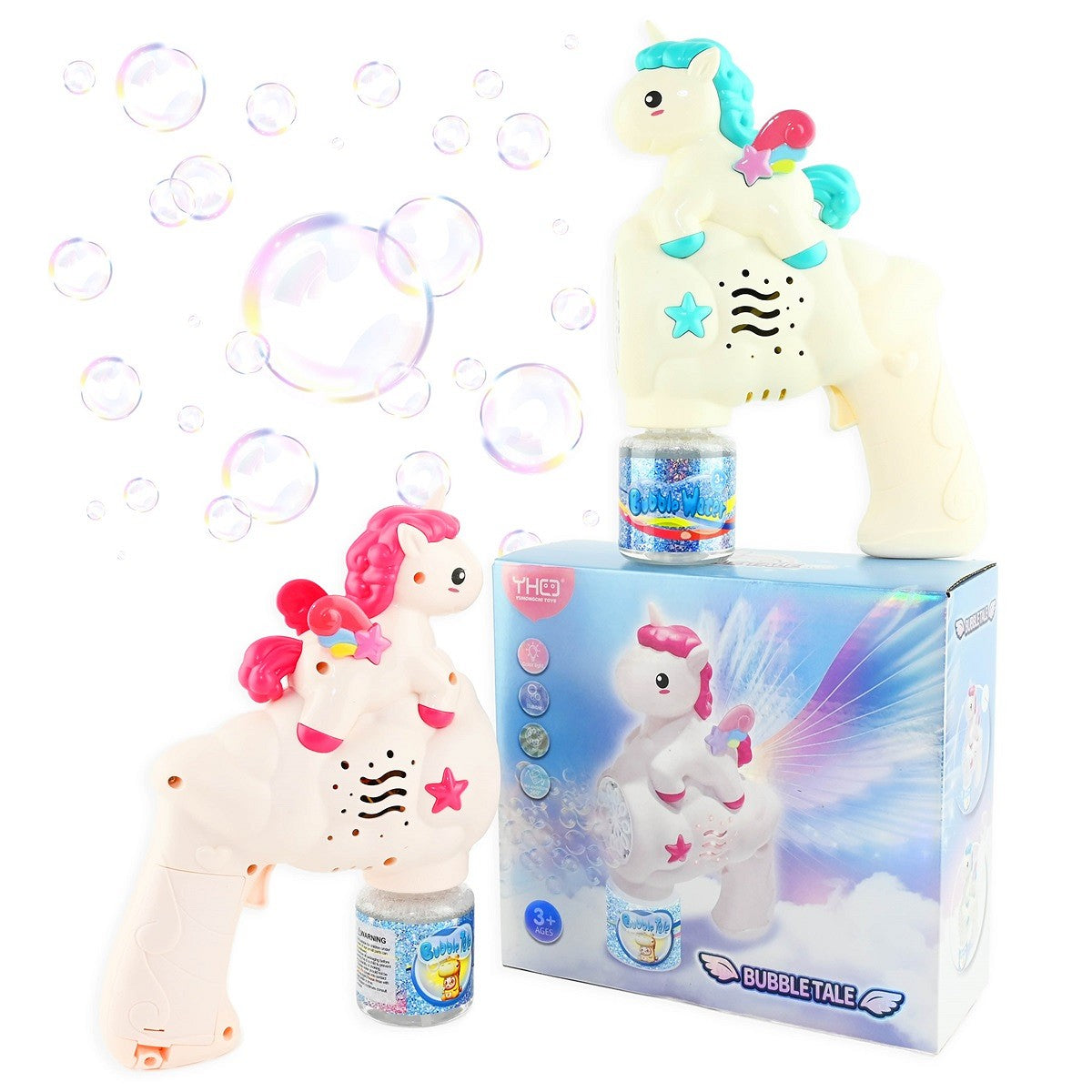 Robetoy sæbeboble pistol enhjørning