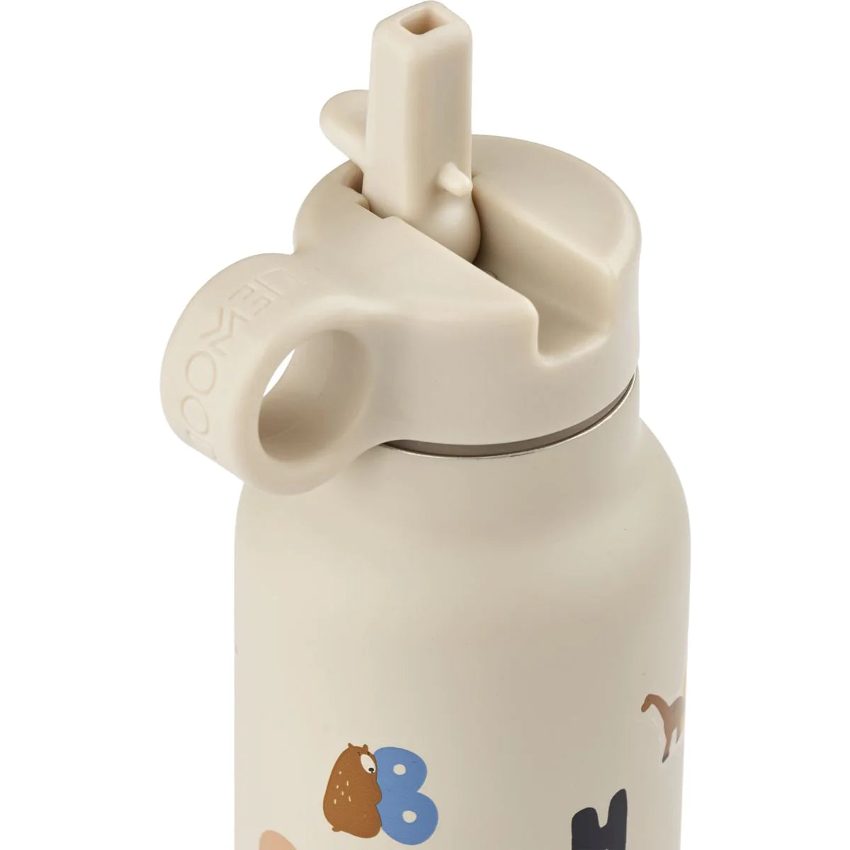 Liewood Falk 350ml drikkedunk, alphabet/sandy