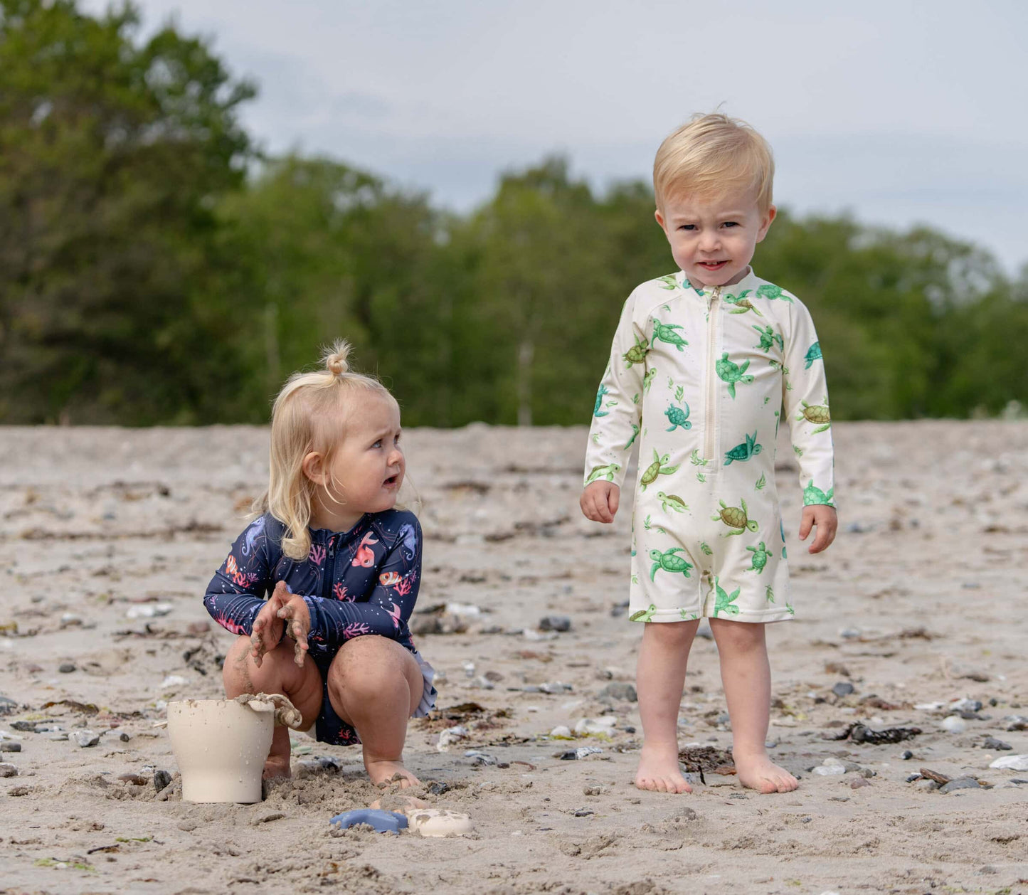 Filibabba Villads UV-dragt str.3-4 år – First Swim