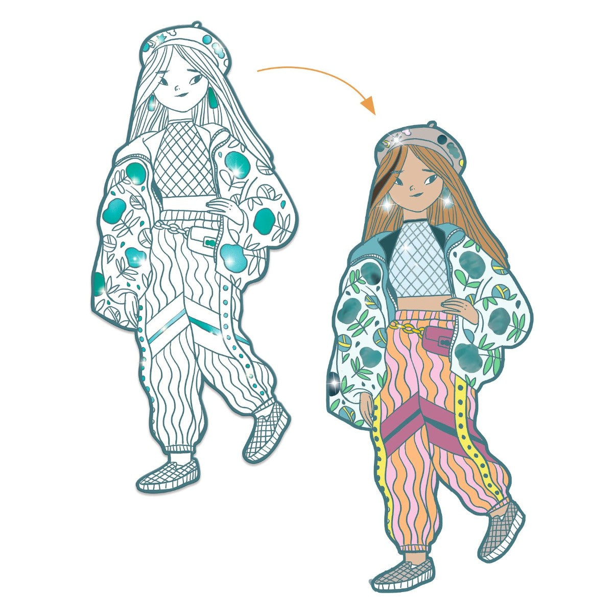 Djeco Farvelæg, Angèle & venner