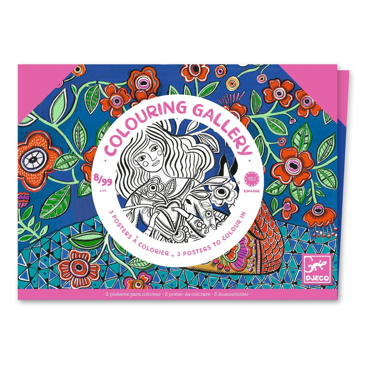 Djeco Farvelæg, Galleri Blomster