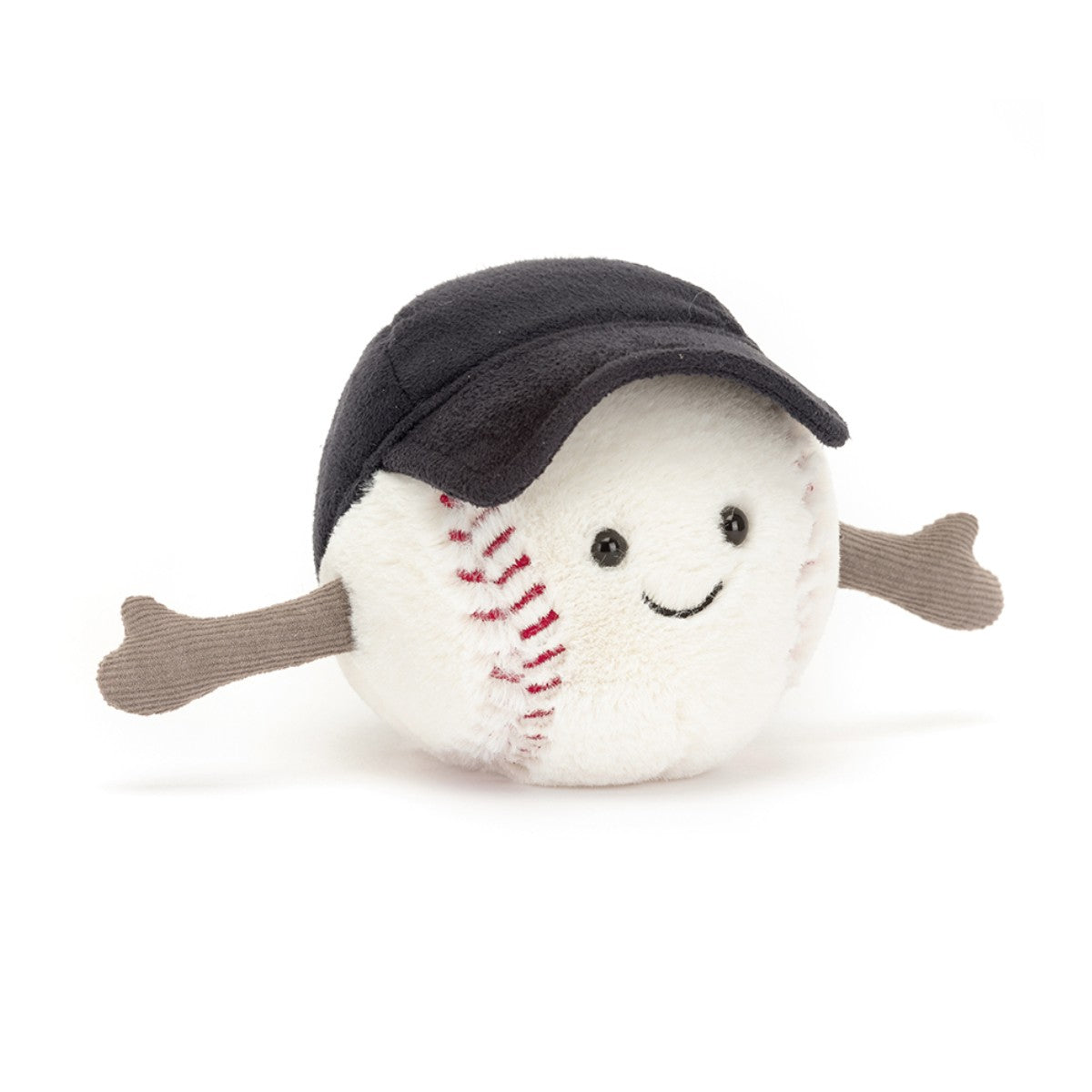 Jellycat Fun, Amuseable Sports Baseball, 10 cm.